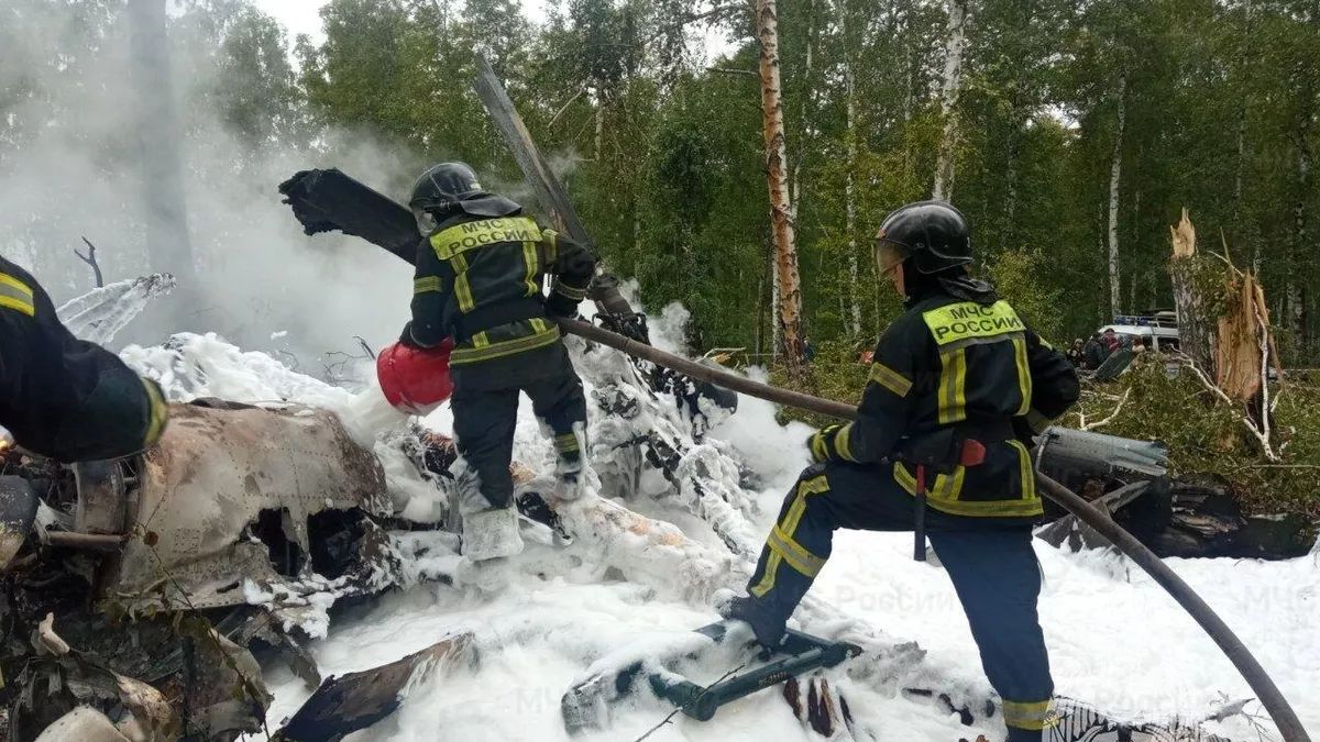 U Čeljabinsku spadl vrtulník Mi-8, patřil ruské FSB